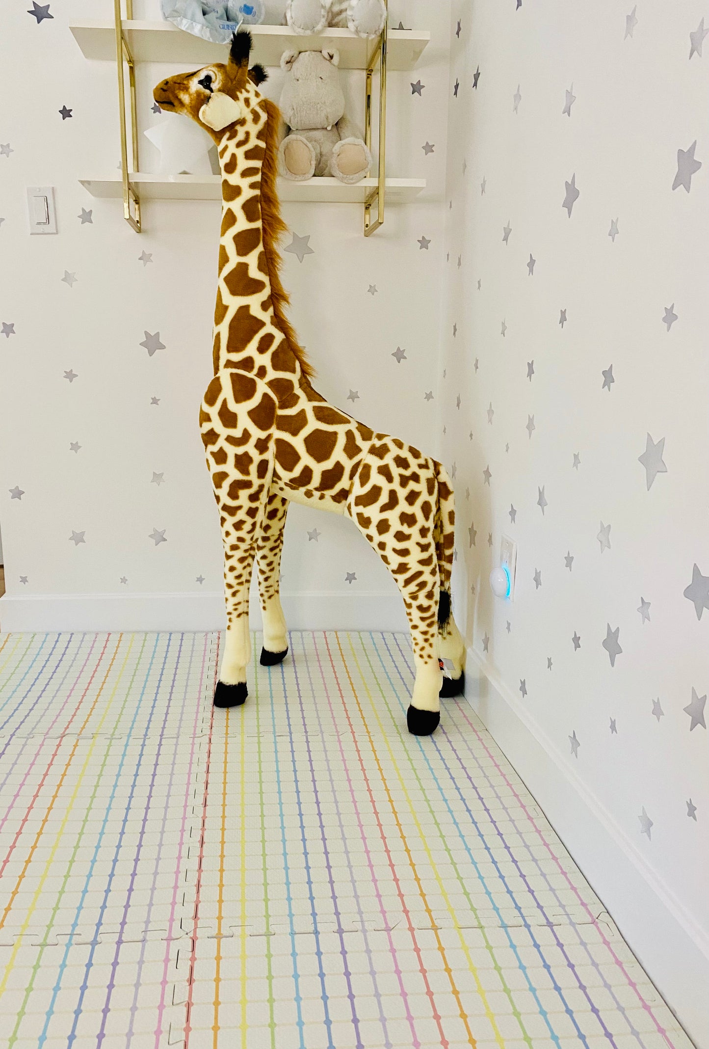 Rainbow Grid Play Mat