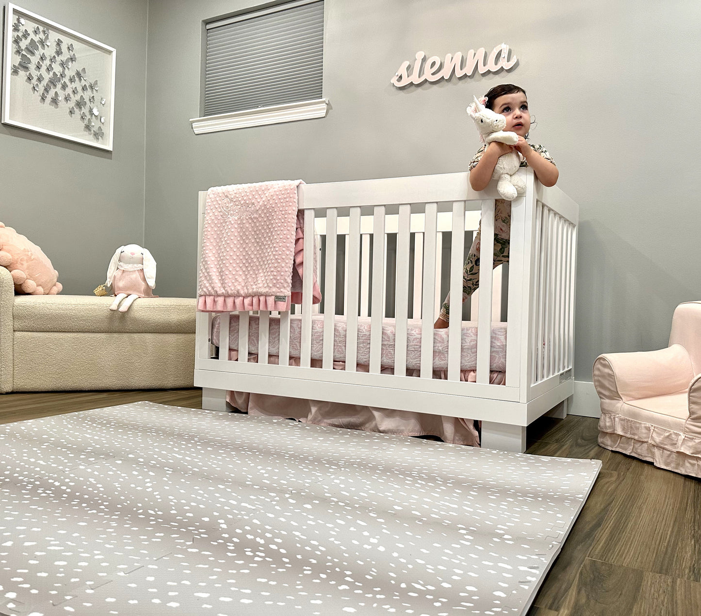 Greige Antelope Play Mat