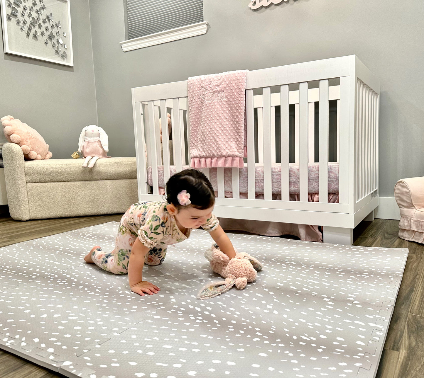 Greige Antelope Play Mat