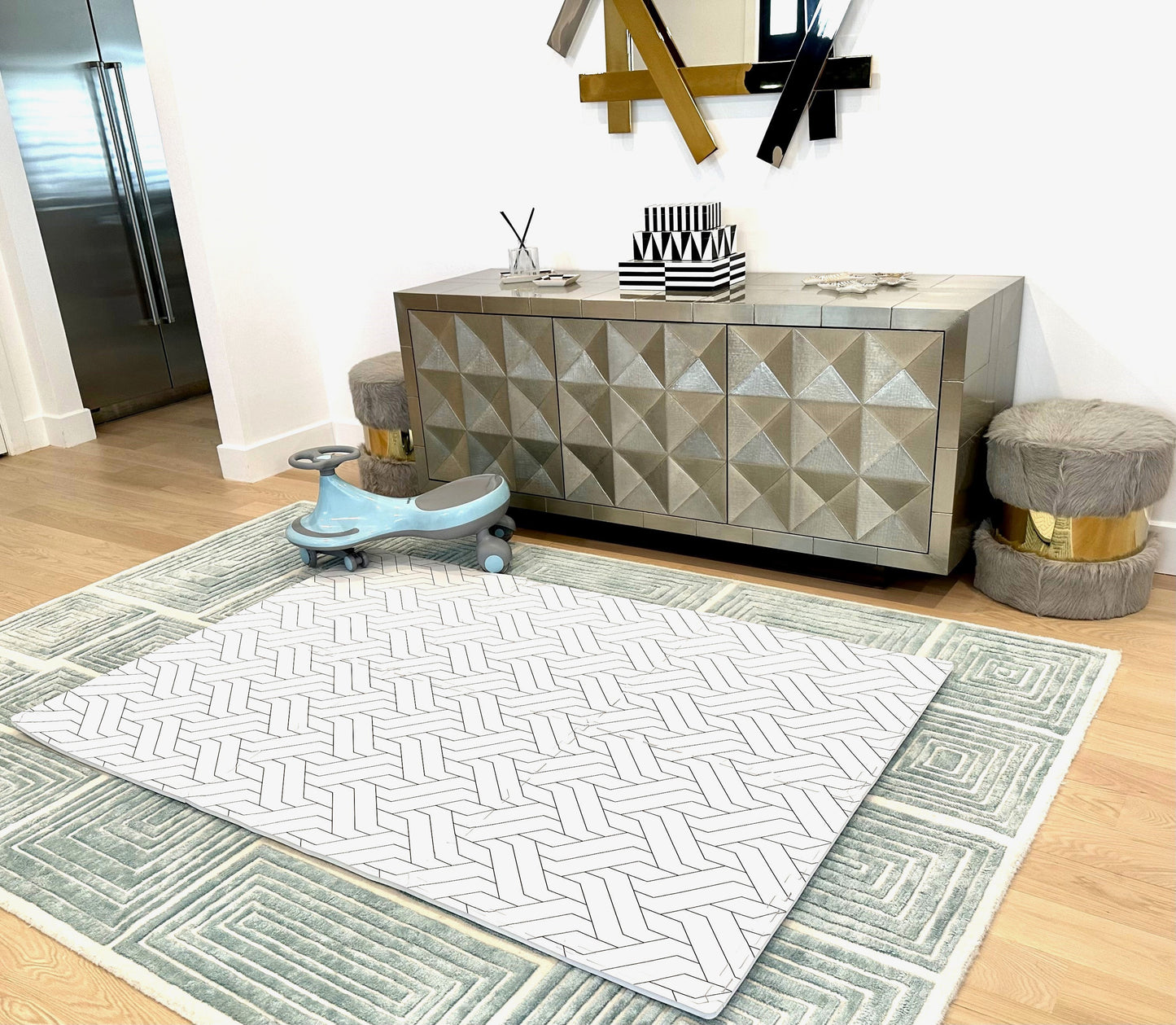 Geometric Play Mat