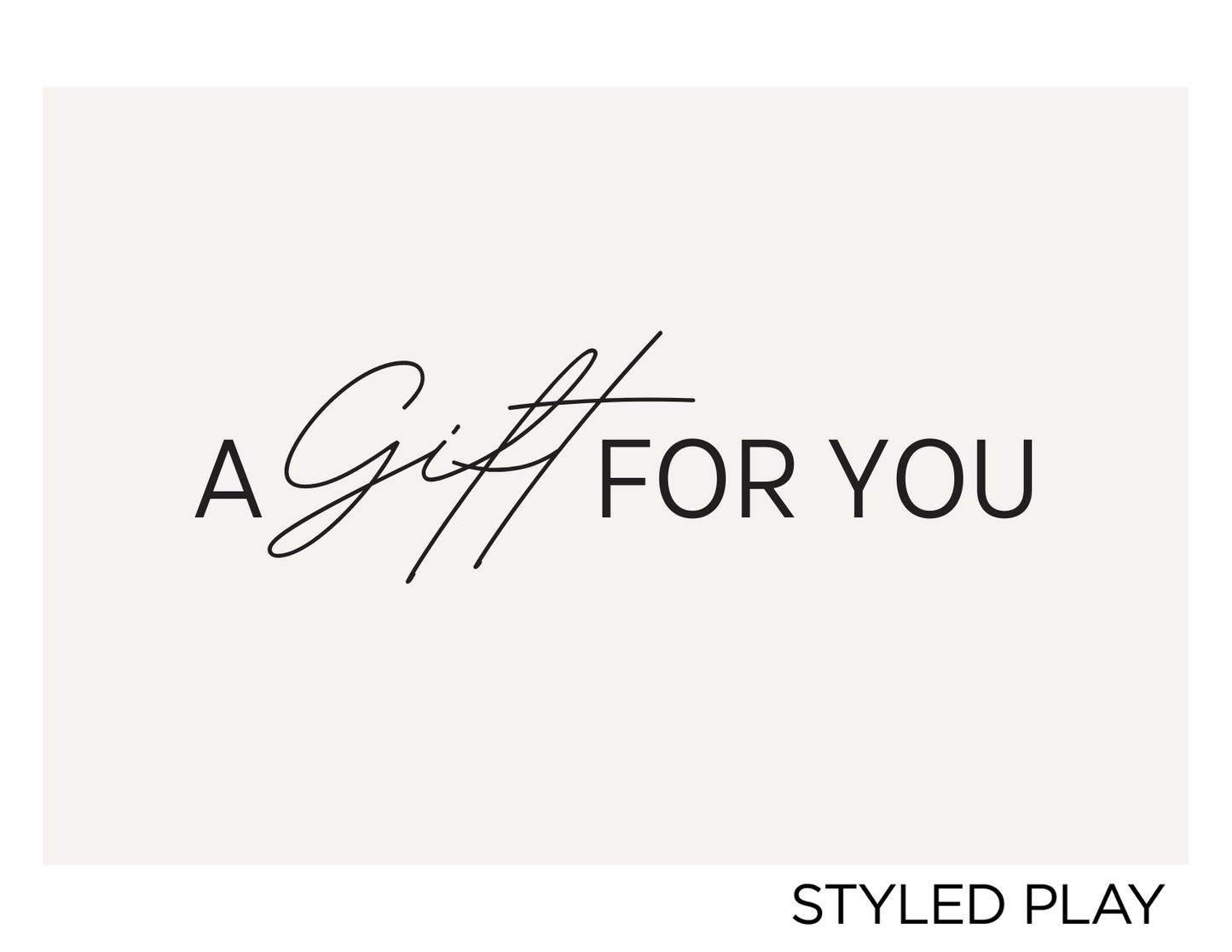 Digital Gift Card